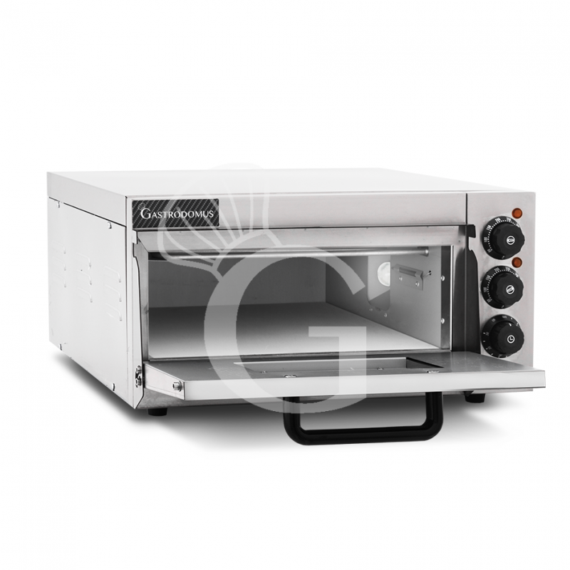 Fornetto Elettrico 1 pizza diametro 320 mm 1 camera controllo meccanico temperatura 350°C potenza 2 Kw