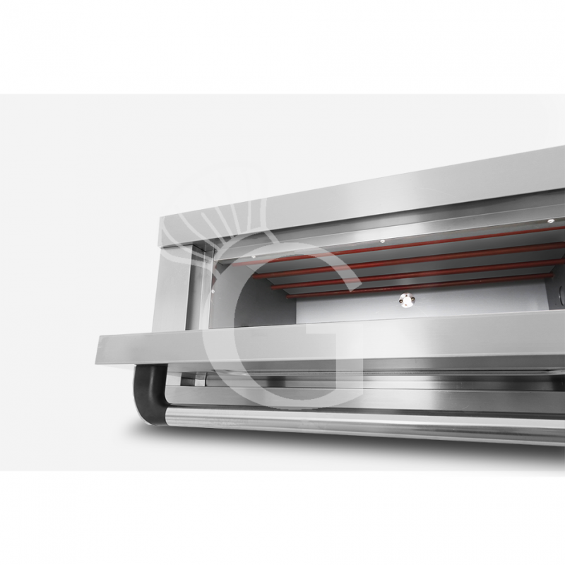 Fornetto Elettrico 1 pizza diametro 350 mm 1 camera controllo meccanico temperatura 350°C potenza 3,2 Kw