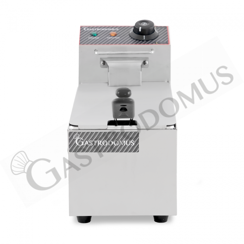 Friggitrice elettrica da banco 1 vasca 4 LT 2000 W Monofase Friggitrice elettrica da banco 1 vasca 4 LT 2000 W Monofase