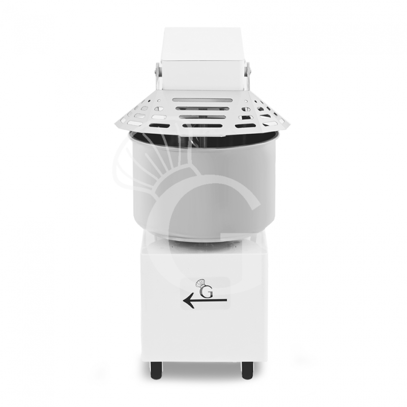 Impastatrice a spirale testa e vasca fisse - 22 LT - Trifase V 400 - 1 velocità Impastatrice a spirale testa e vasca fisse - 22 LT - Trifase V 400 - 1 velocità