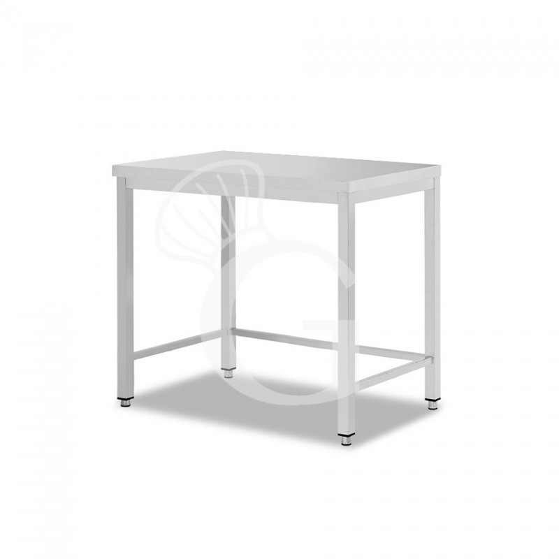 Tavolo inox L 700 mm x P 700 mm x H 865 mm
