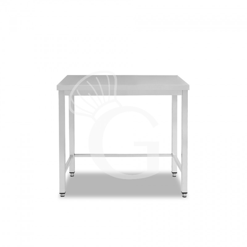Tavolo inox L 700 mm x P 700 mm x H 865 mm