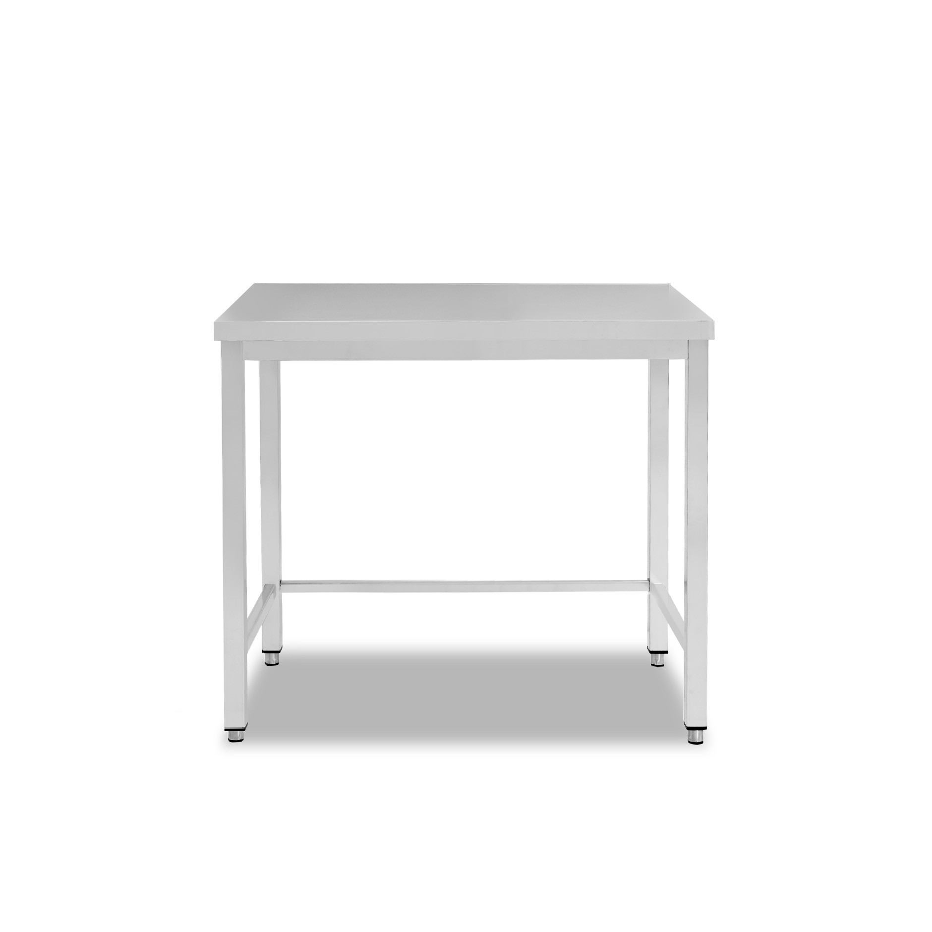 Tavolo inox L 700 mm x P 700 mm x H 865 mm
