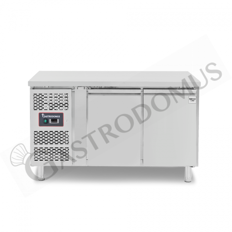 Tavolo Refrigerato 2 porte Prof. 700 mm +2°C/+8°C motore a sinistra Tavolo Refrigerato 2 porte Prof. 700 mm +2°C/+8°C motore a sinistra