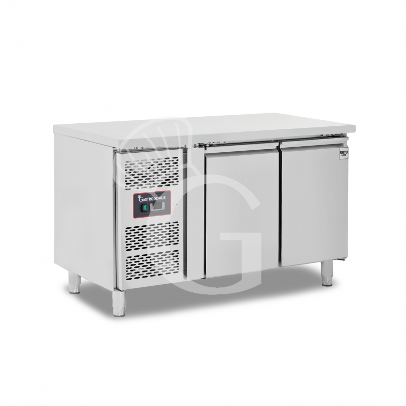 Tavolo Refrigerato 2 porte Prof. 700 mm +2°C/+8°C motore a sinistra