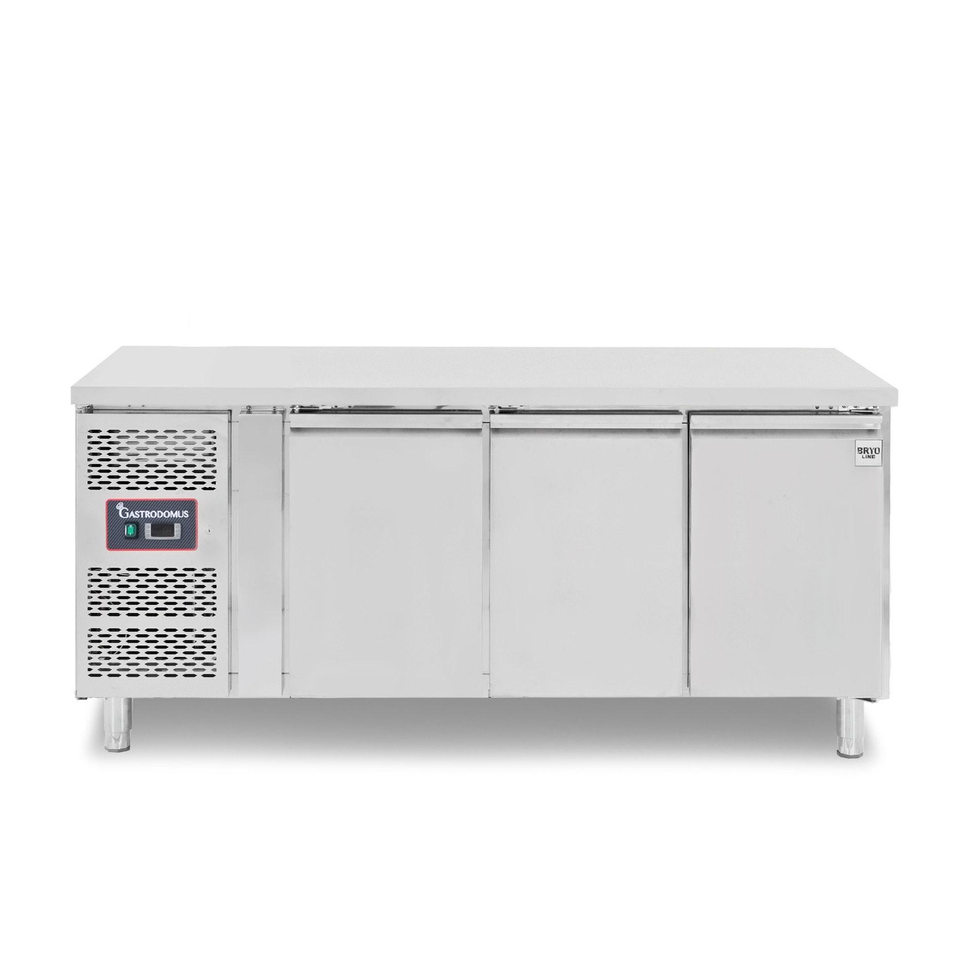 Tavolo Refrigerato 3 porte Prof. 700 mm +2°C/+8°C motore a sinistra classe energetica B