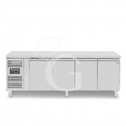Tavolo Refrigerato 4 porte Prof. 600 mm +2°C/+8°C motore a sinistra  classe energetica E