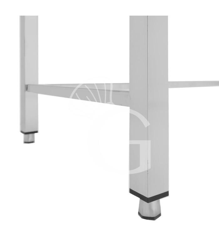 Tavolo inox L 1400 mm x P 800 mm x H 865 mm