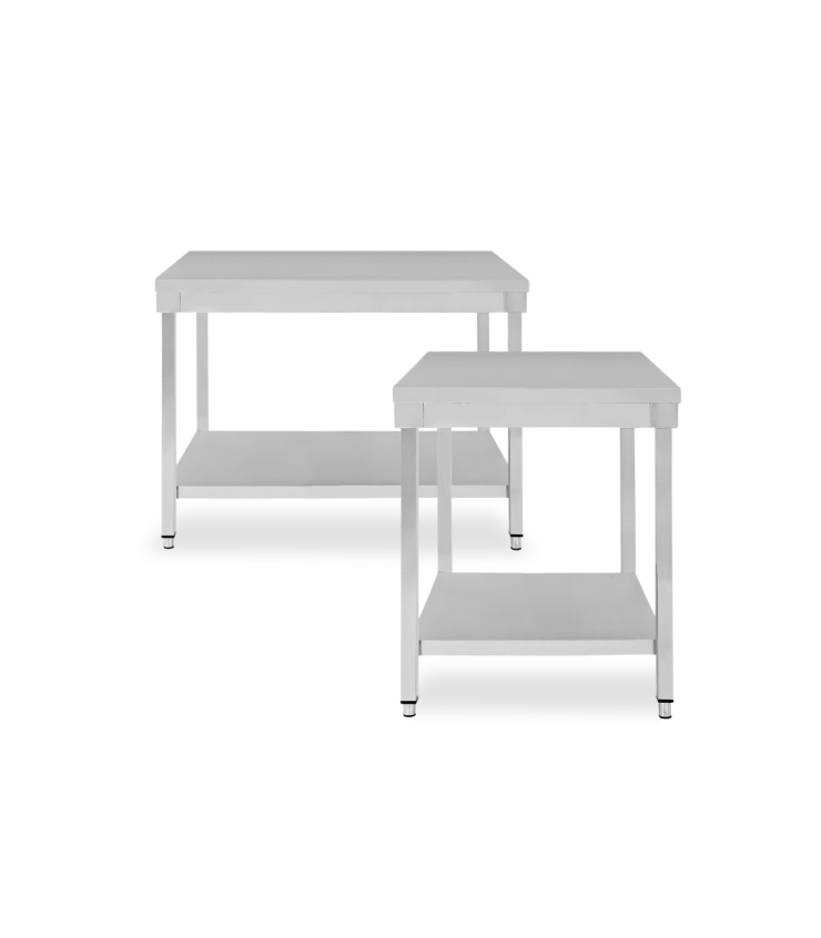 Tavolo con ripiano Profondità 600