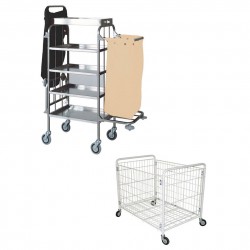 Carrelli Portabiancheria per Pulizie negli Hotel