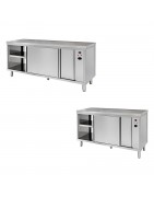 Tavolo armadiato riscaldato passante Prof.600