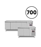 Tavoli refrigerati GN1/1- Prof.700