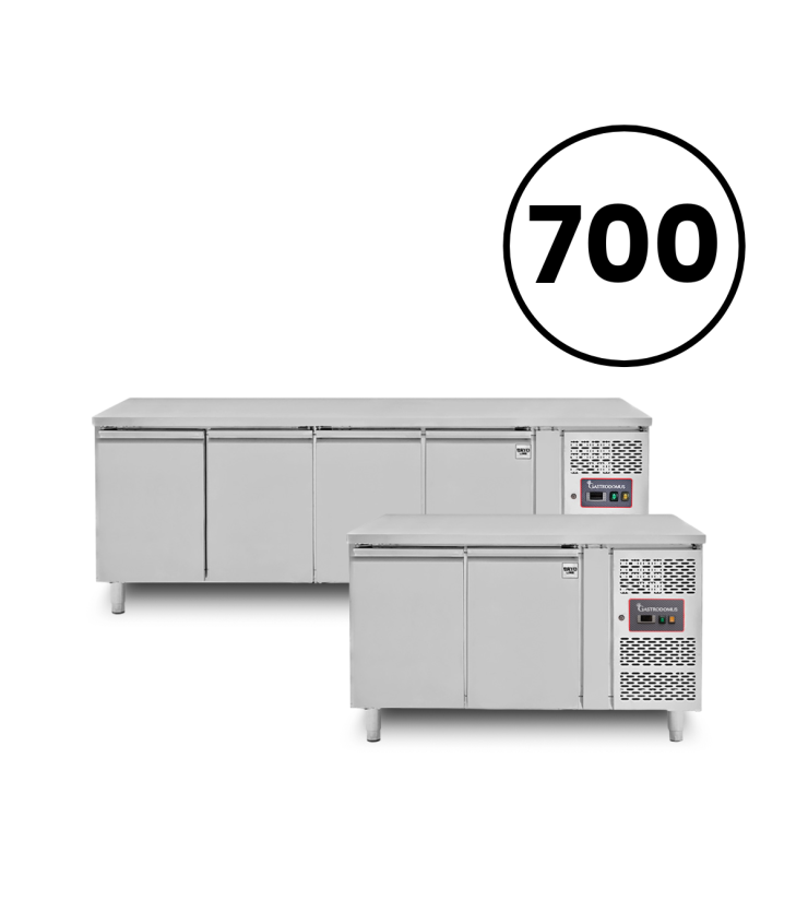 Tavoli Refrigerati GN 1/1 - Profondità 700mm
