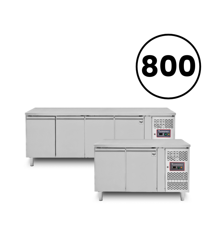 Tavoli Refrigerati 60x40 - Profondità 800mm