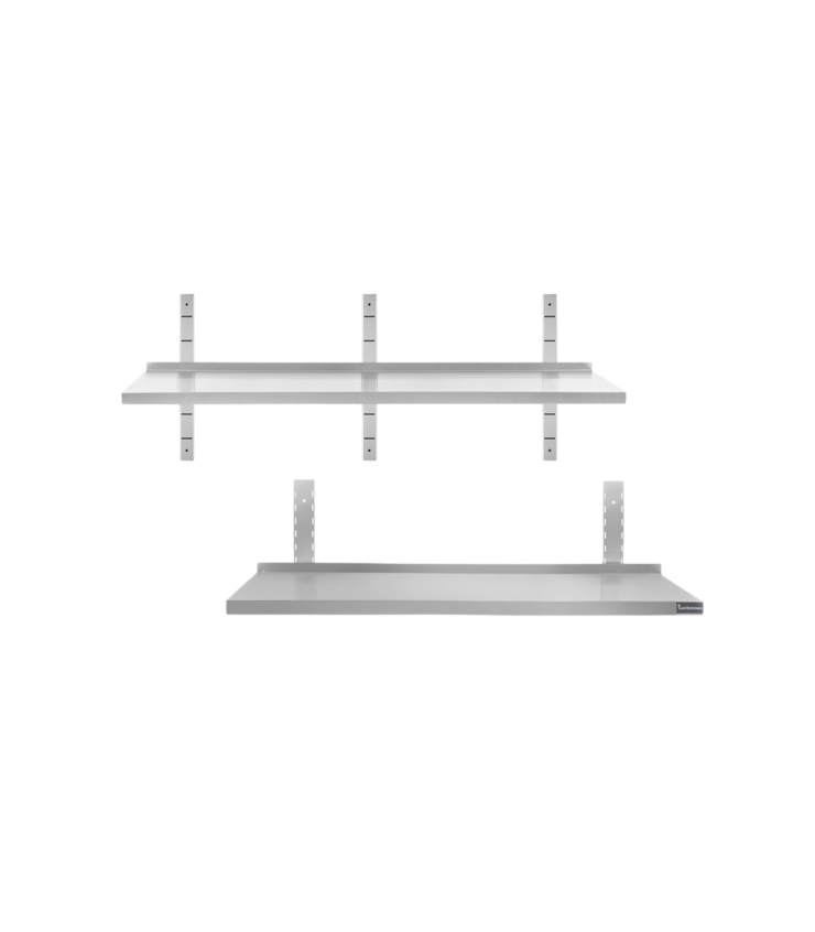 Mensole in Acciaio Inox per Cucine Professionali