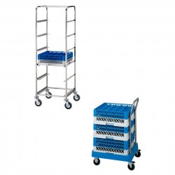 Carrello Porta Cestelli Lavastoviglie