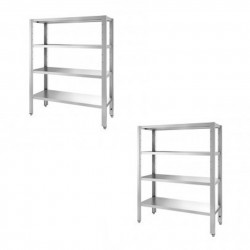 Scaffali in Acciaio Inox per Cucine Professionali