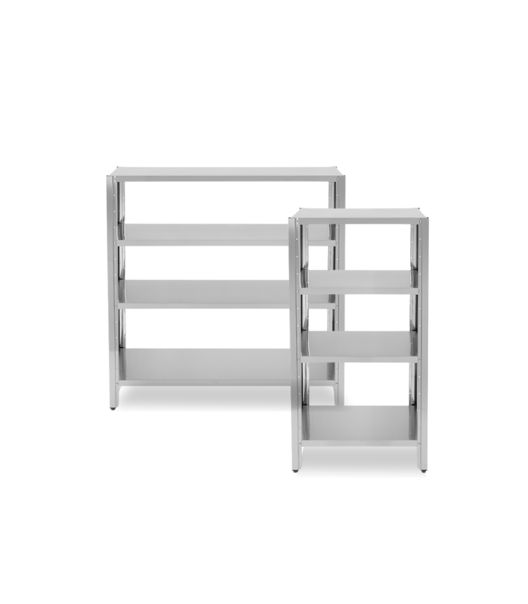 Scaffali in Acciaio Inox per Cucine Professionali