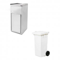 Pattumiere bar e negozi