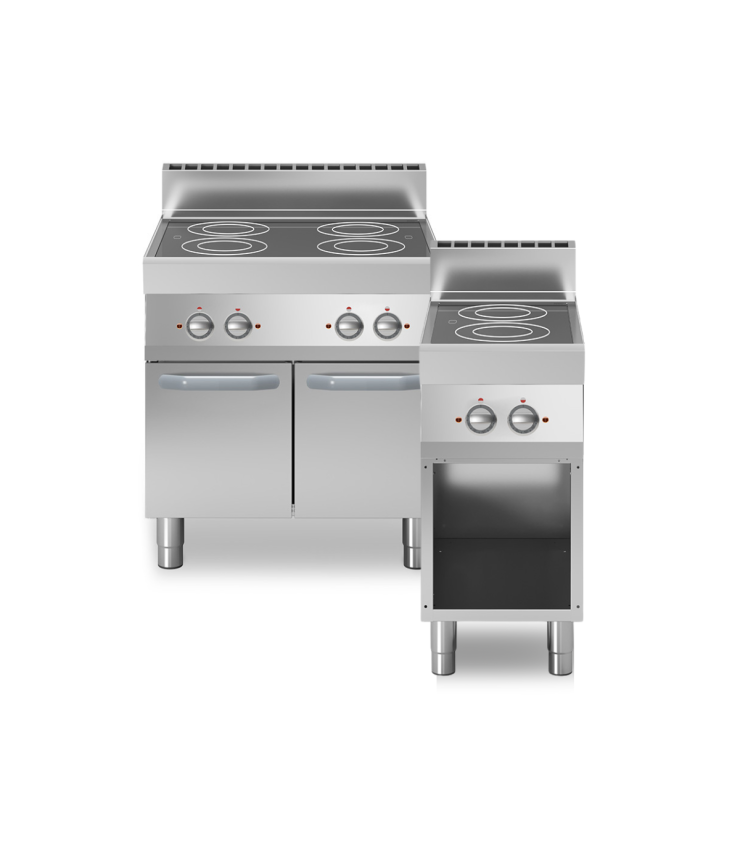 Cucine in Vetroceramica Professionali per la ristorazione