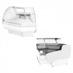 Vetrine Angolari Refrigerate con Refrigerazione Ventilata