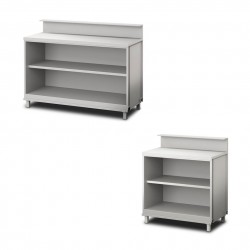 Retrobanco neutro personalizzabile