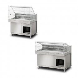 Banchi Bar Refrigerati con Vetrina