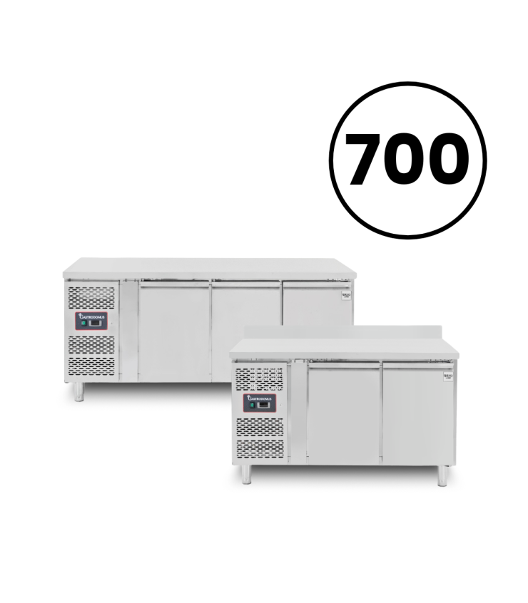 Tavoli Refrigerati Motore a Sinistra Prof. 700mm