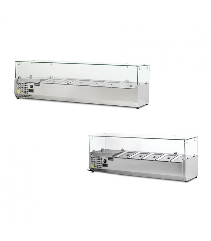 Vetrine porta bacinelle refrigerate