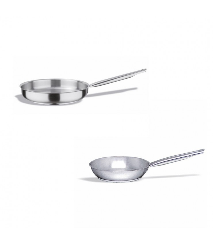 Padella in acciaio inox