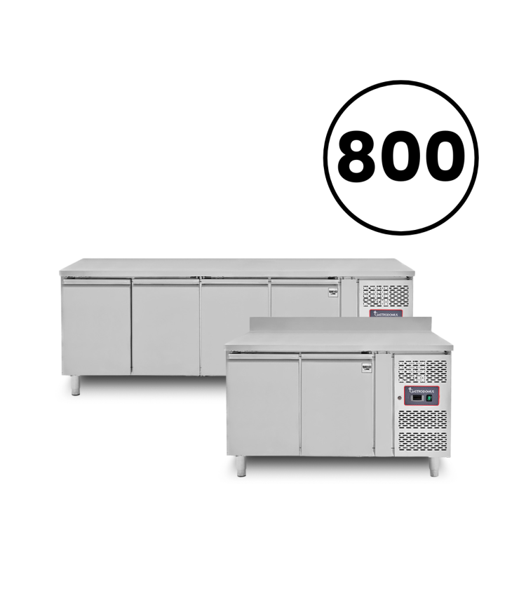 Tavoli Refrigerati 60x40 - Profondità 800mm
