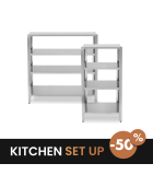 Scaffalature acciaio inox