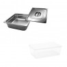 Contenitori con coperchio e Bacinelle in Acciaio Inox Contenitori con coperchio e Bacinelle in Acciaio Inox